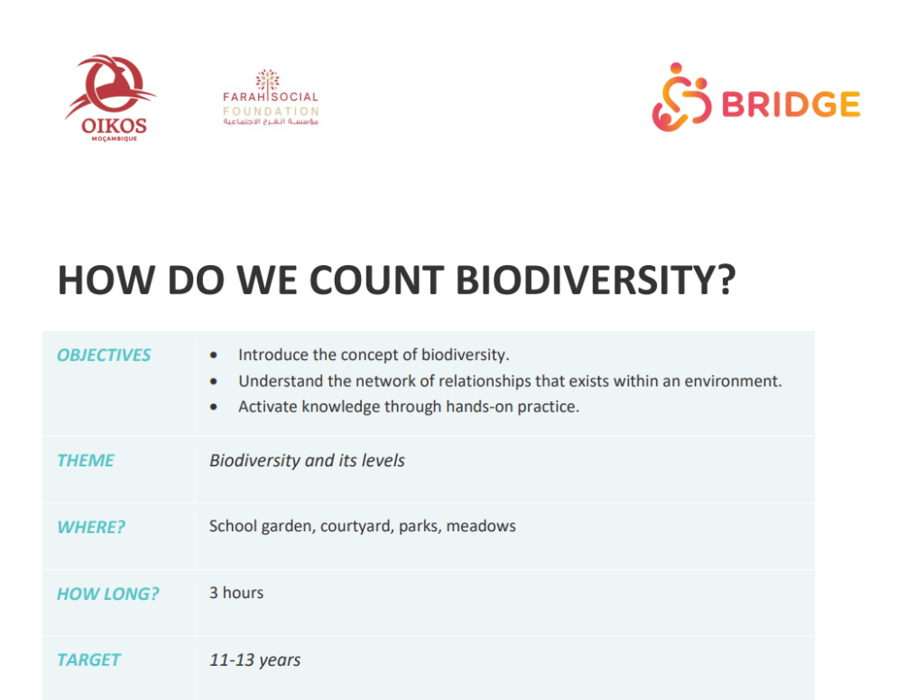 How To Count Biodiversity 2